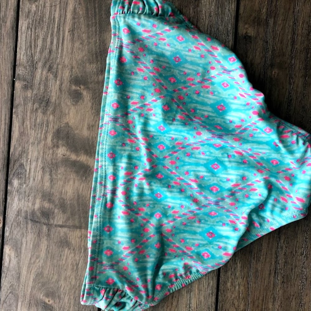 Xhilaration Turquoise Swim Bottoms Size 10-12 Kids - Picture 4 of 5